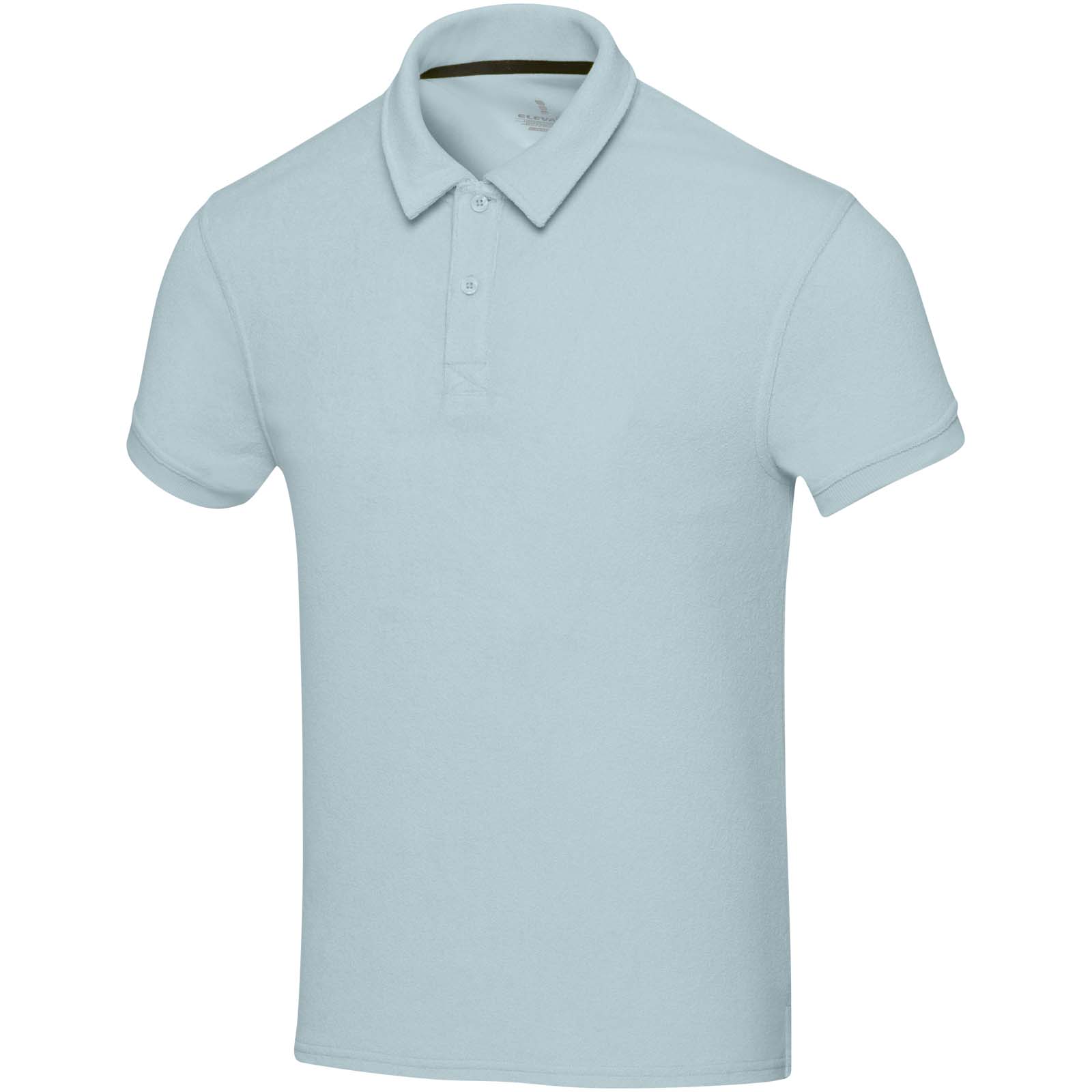 Pánská polokošile Elevate Unisex polo Akoya z recyklovaného froté s certifikací GRS Oblačná modrá