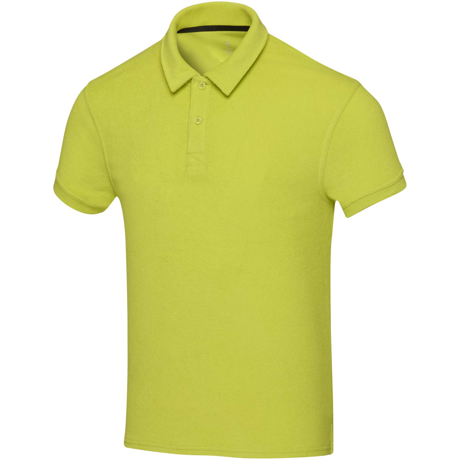Pánská polokošile Elevate Unisex polo Akoya z recyklovaného froté s certifikací GRS Lime