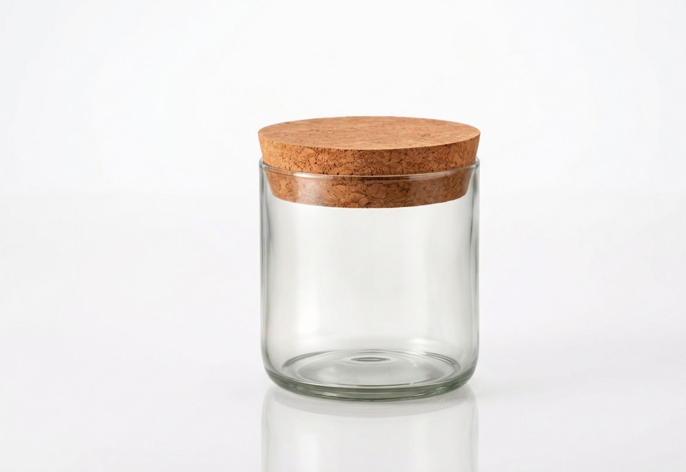 Dóza z lahve od vína s korkovým víčkem 200 ml