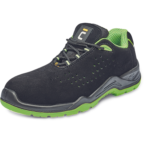 Pracovní polobotky HALWILL MF ESD S1P SRC - černá / sv.zelená,