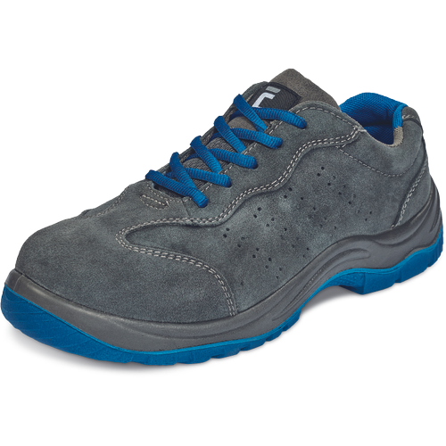 Pracovní polobotky MONTROSE ROYAL ESD S1P SRC - šedá / royal modrá,