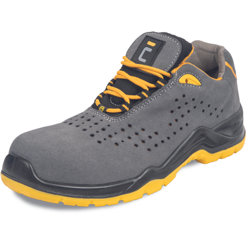 Pracovní polobotky YUWILL MF ESD S1P SRC - šedá,