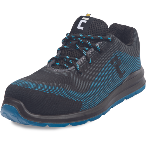 Pracovní polobotky ZURRUM MF ESD S1PS SR - modrá,