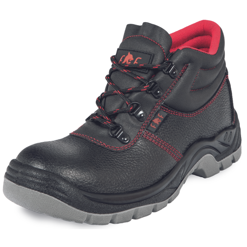 Kotníková bezpečnostní obuv MAINZ S1P FO SR - černá,