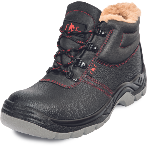 Kotníková bezpečnostní obuv MAINZ S1 CI FO SR - černá,