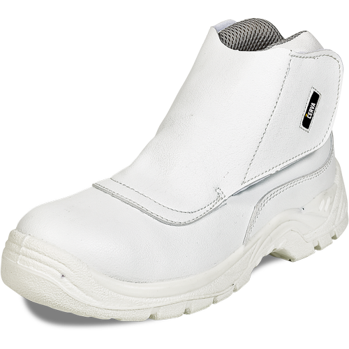 Kotníková bezpečnostní obuv LEI S3 SRC S3 - bílá,