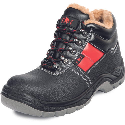 Kotníková bezpečnostní obuv JENA S3 CI SR - černá,