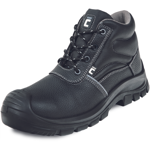 Kotníková bezpečnostní obuv RAVEN XT MF S3S SR SC - černá,