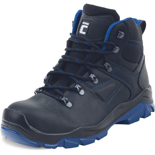 Kotníková bezpečnostní obuv CORTINA MF S3 SRC - černá / modrá,