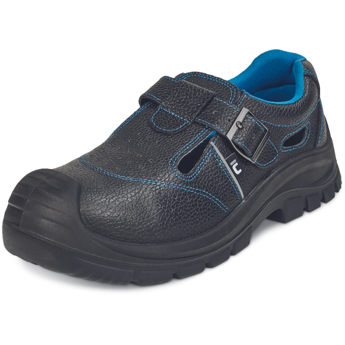 Pracovní sandály RAVEN XT S1P SRC - černá / modrá,