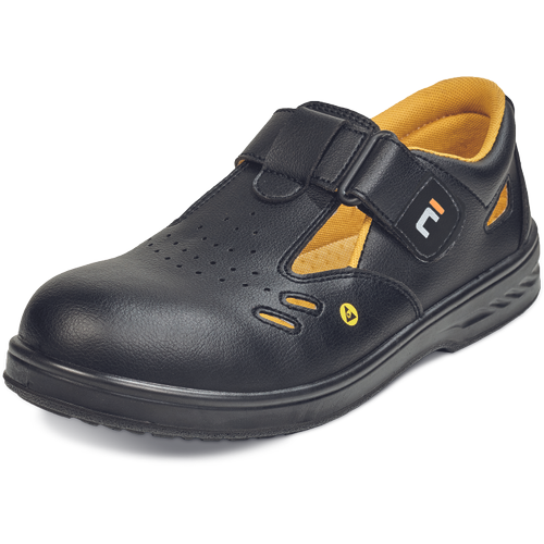 Pracovní sandály RAVEN ESD O1 SRC - černá,