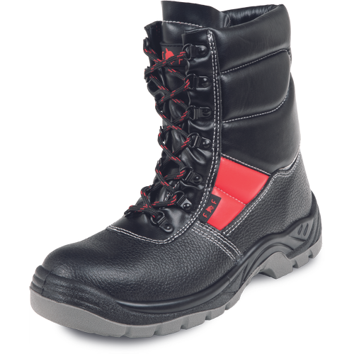 Vysoká pracovní obuv HOF S3 CI SR - černá,