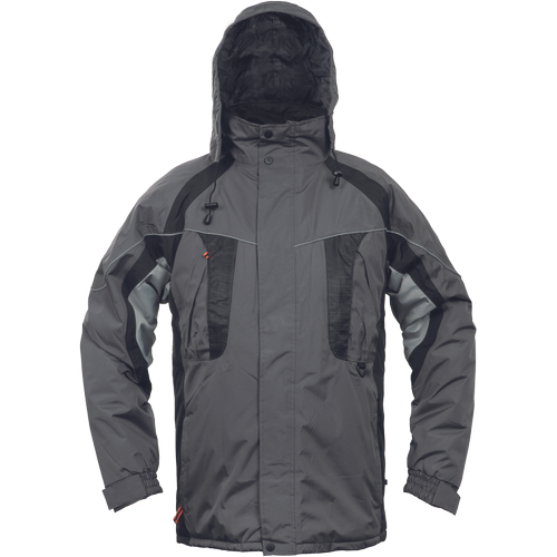 Nepromokavá zimní bunda NYALA - šedá,