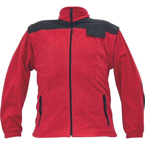 Pánská fleece bunda RANDWIK - červená,