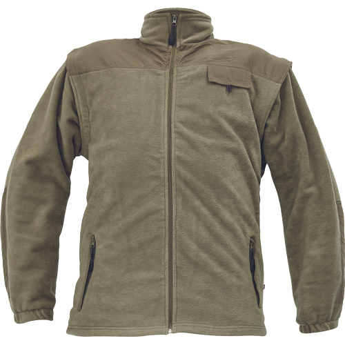 Pánská fleece bunda RANDWIK - lah.zelená,