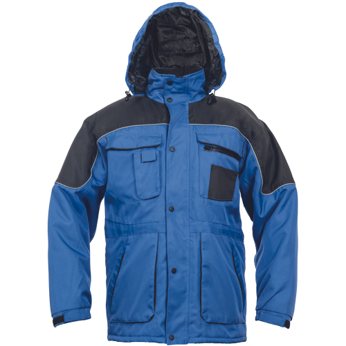 Nepromokavá zimní bunda ULTIMO - modrá / černá,