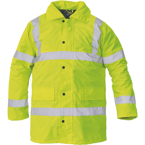 Pracovní reflexní bunda SEFTON - hv žlutá,