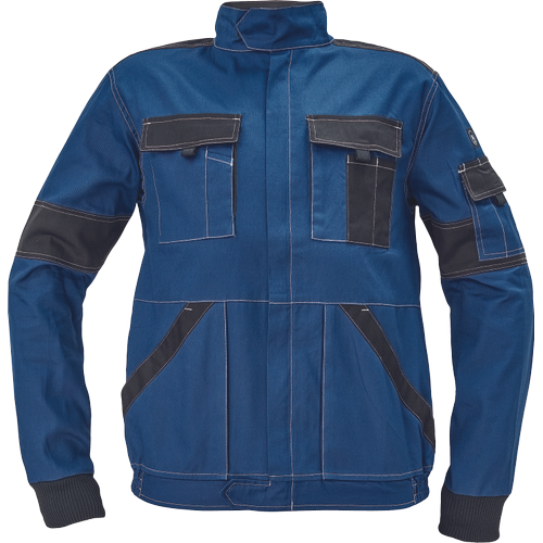 Pracovní bunda MAX SUMMER - modrá / černá,