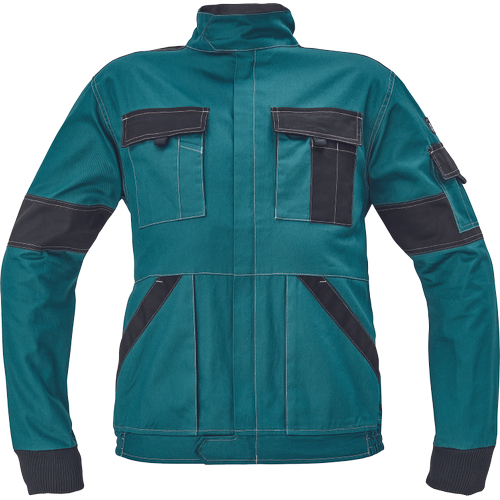 Pracovní bunda MAX SUMMER - zelená / černá,