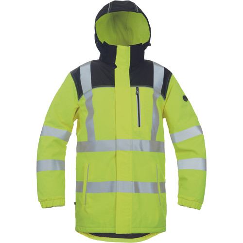 Pracovní reflexní bunda KNOXFIELD HVPS WINT - žlutá,