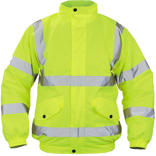 Pracovní reflexní bunda CLOTON HV - žlutá / hv žlutá,