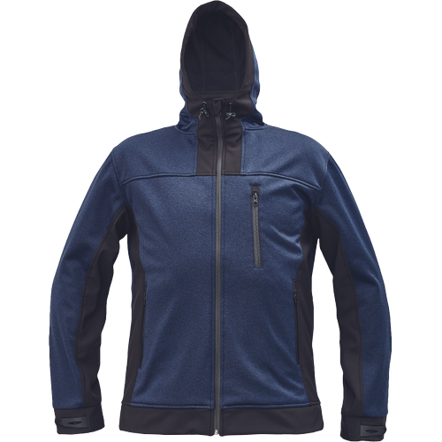 Pánská softshellová bunda HUYER SOFTSHELL - navy,