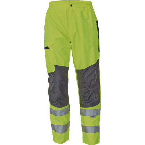 Pracovní reflexní kalhoty TICINO - žlutá / hv žlutá,