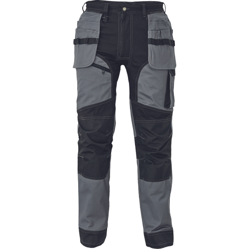 Pracovní kalhoty KEILOR FP STRETCH - šedá / černá,