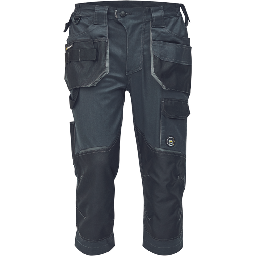 Pánské tříčtvrteční kalhoty DAYBORO - antracit,