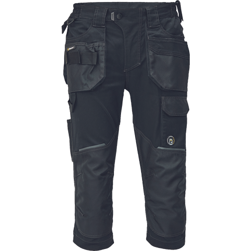 Pánské tříčtvrteční kalhoty DAYBORO - černá,