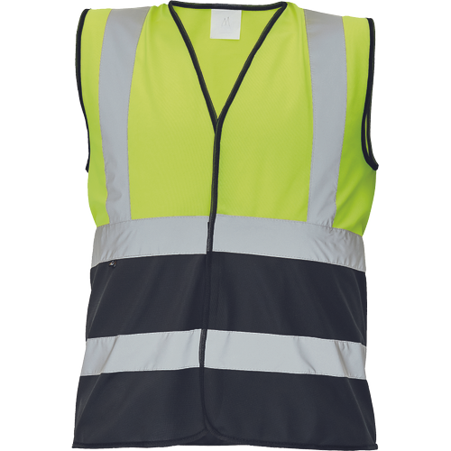 Reflexní vesta LYNX DUO HV - žlutá / černá / hv žlutá,