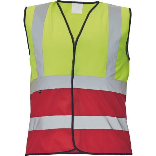 Reflexní vesta LYNX DUO HV - žlutá / červená / hv žlutá,