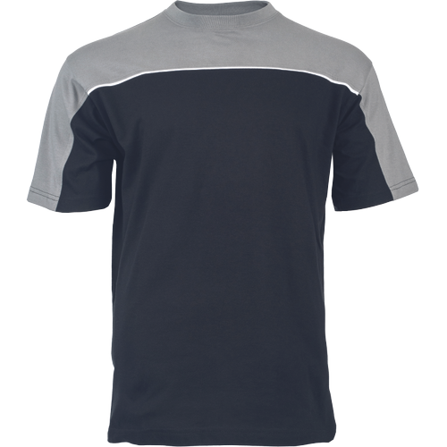 Pánské tričko s krátkým rukávem EMERTON - černá / šedá,