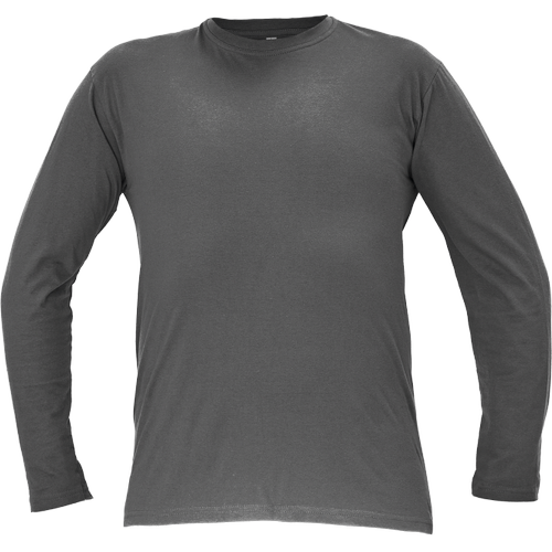 Pánské tričko s dlouhým rukávem CAMBON - kamenně šedá,