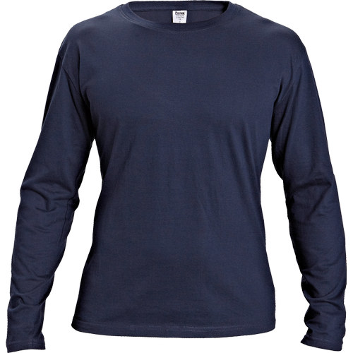 Pánské tričko s dlouhým rukávem CAMBON - navy,