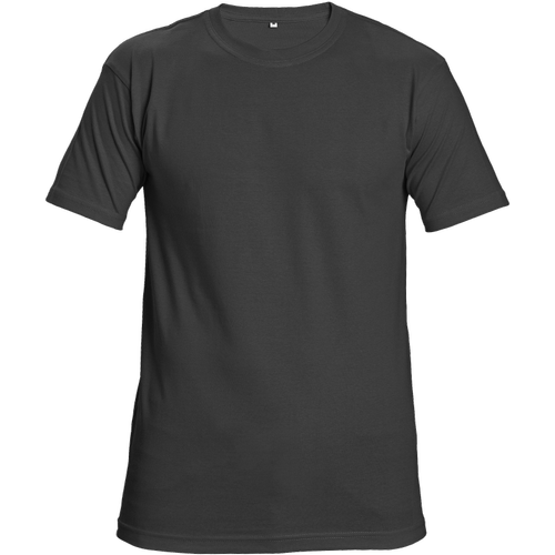 Pánské tričko s krátkým rukávem TEESTA - kamenně šedá,