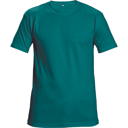 Pánské tričko s krátkým rukávem TEESTA - malachitová,