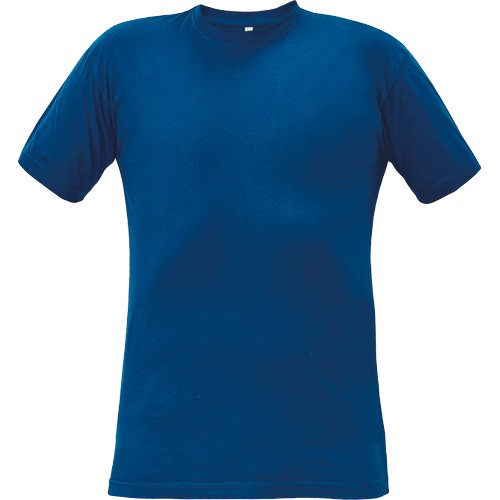 Pánské tričko s krátkým rukávem TEESTA - pařížská modrá,