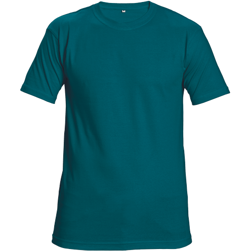 Pánské tričko s krátkým rukávem TEESTA - petrolejová,