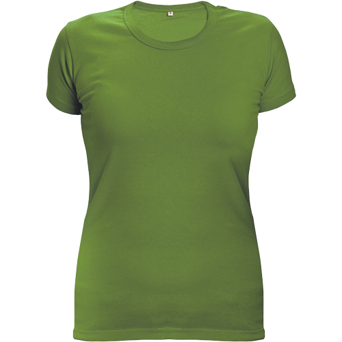 Dámské tričko s krátkým rukávem SURMA LADY - limetková,