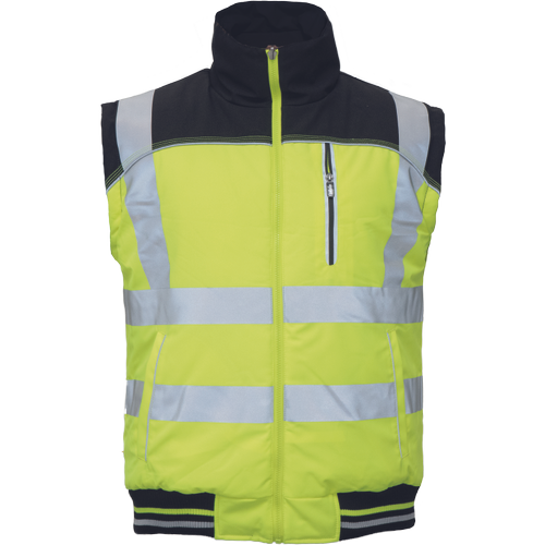 Pracovní reflexní vesta KNOXFIELD HVPS - žlutá,