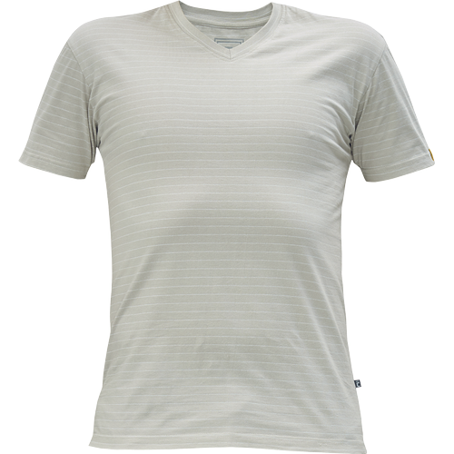 Pracovní tričko s krátkým rukávem NOYO ESD V - šedá,