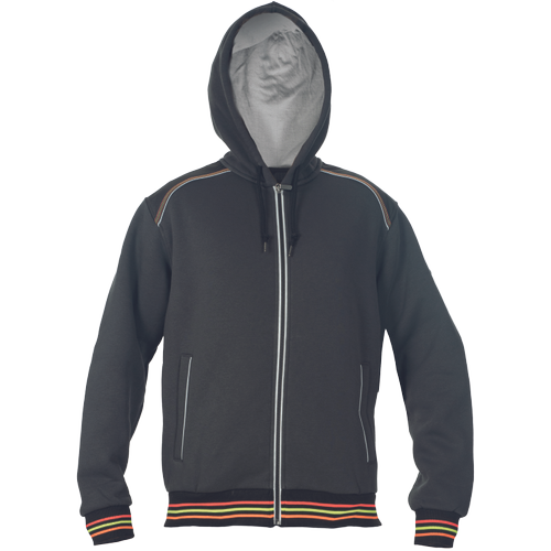 Pánská mikina na zip s kapucí KNOXFIELD RYO - antracit,