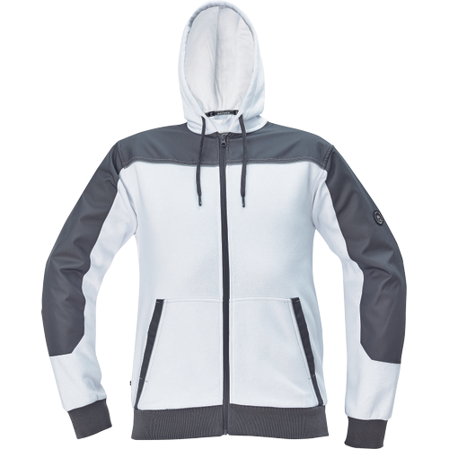 Pánská mikina na zip s kapucí CREMORNE