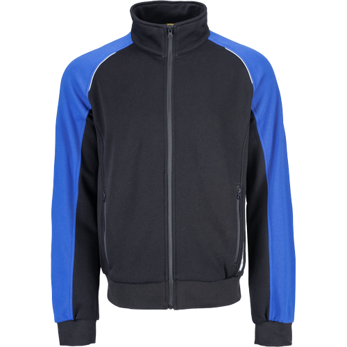 Pánská mikina na zip MAX ECO STR - modrá,