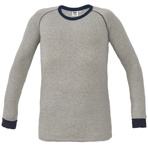 Pánské funkční tričko s dlouhým rukávem LION - šedá,