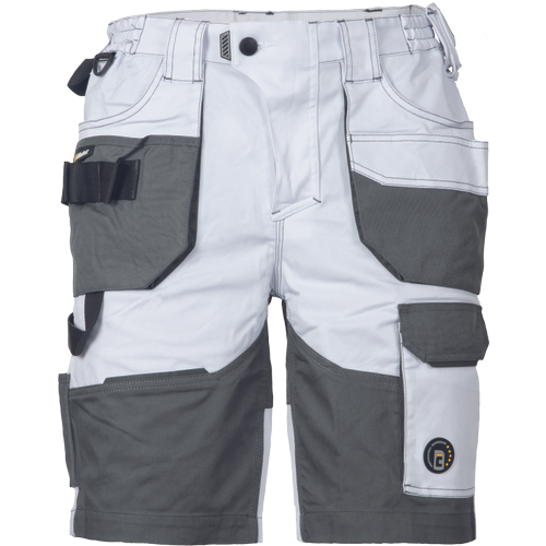 Pracovní kraťasy DAYBORO - bílá,