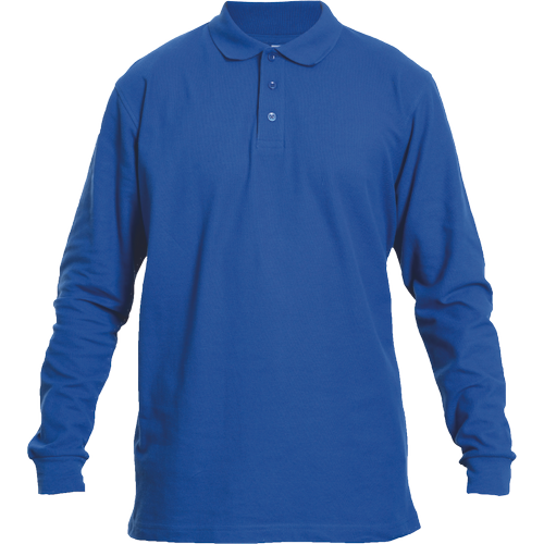 Pánská polokošile s dlouhým rukávem SANGU - royal modrá,