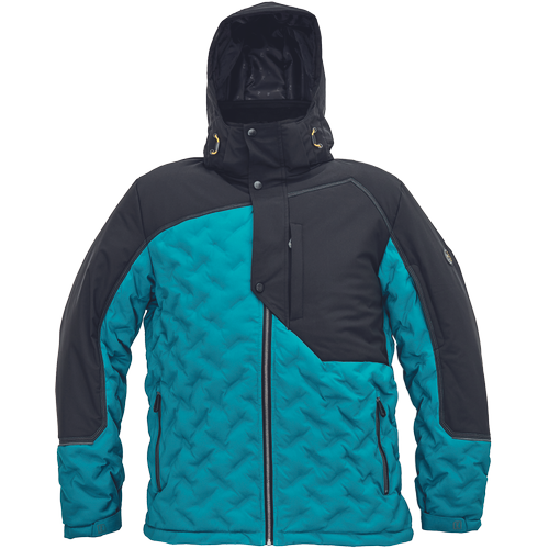 Pánská zimní bunda NEURUM - petrolejová,