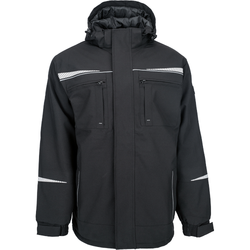 Nepromokavá zimní bunda EMERTON STR - černá,